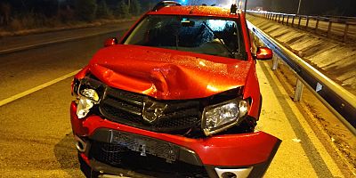 GÖRÜNMEYEN DUBALAR KAZAYA SEBEP OLDU