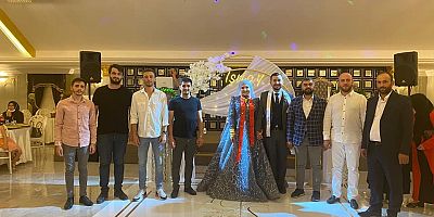 Güldal ve Ateş ailelerinin mutlu günü