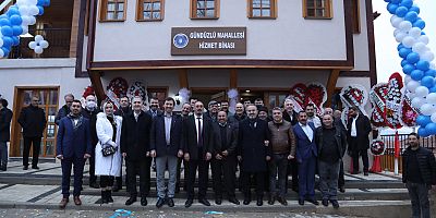 Gündüzlü Hizmet Binası törenle açıldı