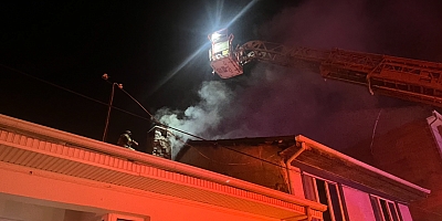 Hamidiye Mahallesi’nde Boş Evde Yangın Çıktı