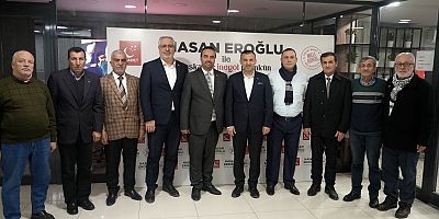 HASAN EROĞLU’NA DEMOKRAT PARTİDEN TAM DESTEK