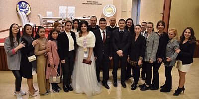 Hataylı depremzede çift, Bursa'da dünyaevine girdi