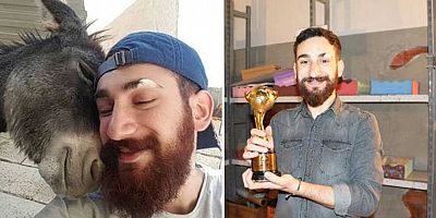 HAYVANLAR İÇİN YÜRÜTEÇ YAPAN GENCE ‘ULUSLARARASI İYİLİK ÖDÜLÜ’