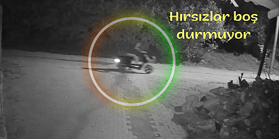 Hırsızlar boş durmuyor