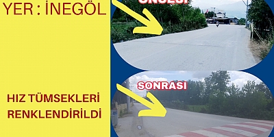 HIZ TÜMSEKLERİ RENKLENDİRİLDİ