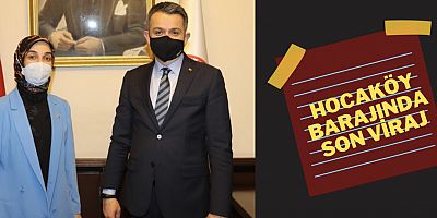 Hocaköy Barajında son viraj