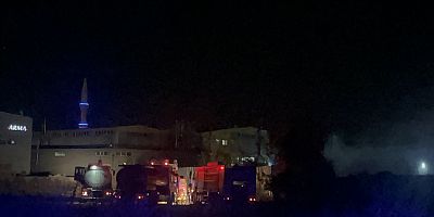 Hurdalık Alandaki Yangın Korkuttu: Maddi Hasar Meydana Geldi