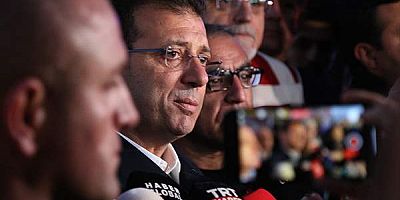 İBB Başkanı İmamoğlu, patlamanın yaşandığı yerde incelemelerde bulundu
