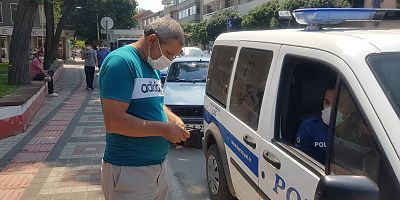 İLÇEMİZDE GÜZEL ANLAR BULDUKLARI CÜZDANI SAHİBİNE ULAŞTIRDILAR