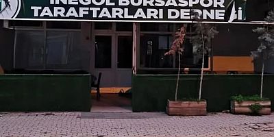İNEGÖL BURSASPOR TARAFTARLARI DERNEĞİNDEN SALDIRIYA KINAMA MESAJI