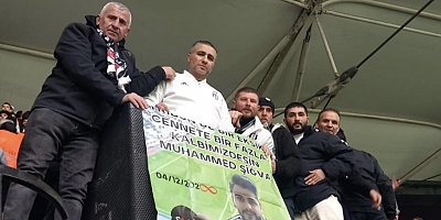 İnegöl Çarşı Grubundan Muhammed Şiğva’ya Yürek Burkan Tribün Mesajı