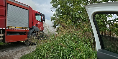 İnegöl Çeltikçi Mahallesi’nde Duman Paniği: Kuru Ot Yakıldığı Ortaya Çıktı