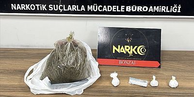 İnegöl’de 2 kilogram uyuşturucu madde ele geçirildi