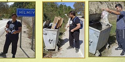 İnegöl’de 26 kilometrelik doğa temizliği Doğa sever grup alkışı hak ediyor