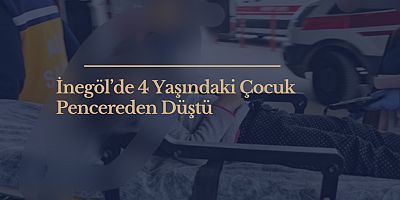 İnegöl’de 1. kattan düşen çocuğu moloz dolu çuvallar korudu