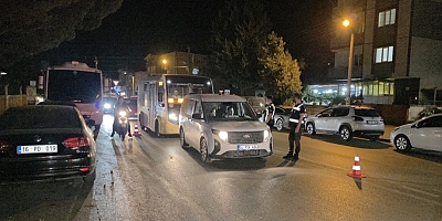 İNEGÖL’DE 500 POLİSLE DEV HUZUR UYGULAMASI: 1500 KİŞİNİN GBT’Sİ SORGULANDI