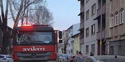 İnegöl’de 6 Katlı Binada Baca Yangını Paniğe Neden Oldu