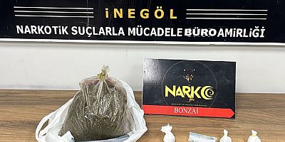 İnegöl’de 700 Gram Bonzai ile Yakalanan Şüpheli Tutuklandı