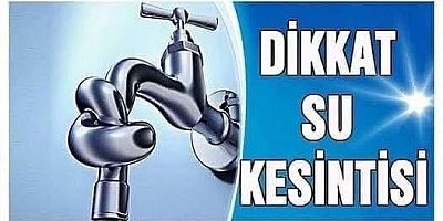 İnegöl’de 8 günlük su kesintisi