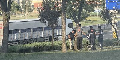 İnegöl’de Ağaçlık Alanda Yaralı Bulunan Kişi Hastaneye Kaldırıldı