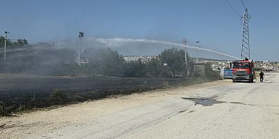 İnegöl’de Anız Yangını Korkuttu