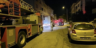 İnegöl’de Apartman Dairesinde Korkutan Mutfak Yangını