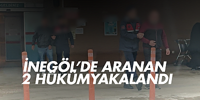 İnegöl’de Aranan 2 Hükümlü Yakalandı