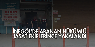 İnegöl’de aranan hükümlü JASAT ekiplerince yakalandı