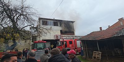 İnegöl’de ardiyede çıkan yangın korkuttu