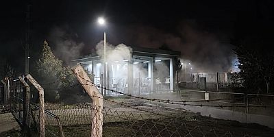 İnegöl’de Arıtma Tesislerinden Yükselen Duman Paniğe Neden Oldu