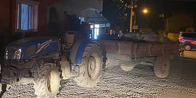 İnegöl’de babasının kullandığı traktörün önüne atlayan çocuk ağır yaralandı