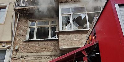 İnegöl’de Baca Yangını: Eşyalar Küle Döndü