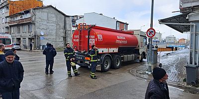 İnegöl’de Baca Yangını Korkuttu