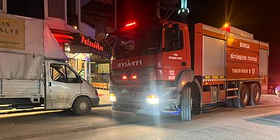 İnegöl’de Baca Yangını Korkuttu