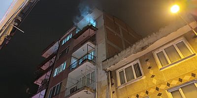 İnegöl’de Baca Yangını Paniğe Neden Oldu