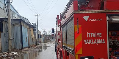 İnegöl’de Baca Yangını Paniğe Neden Oldu