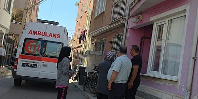 İnegöl’de Balkonda Fenalaşan Kadın Hastaneye Kaldırıldı