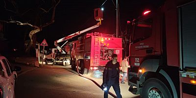 İnegöl’de Bıçkıhanede Yangın: İş Yeri Kullanılamaz Hale Geldi