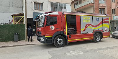 İnegöl’de Binada Yanık Kokusu Paniği