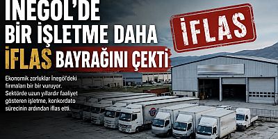 İnegöl’de bir işletme daha iflas bayrağını çekti