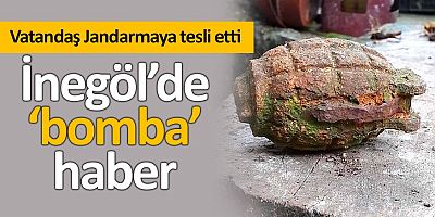 İNEGÖL’DE BOMBA HABER