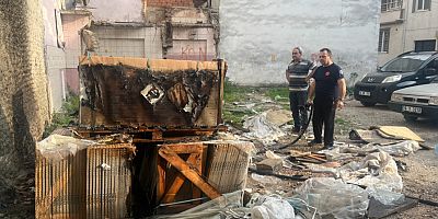 İnegöl’de Boş Arazide Yangın: 