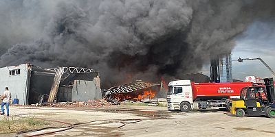 İnegöl’de can yakan yangın