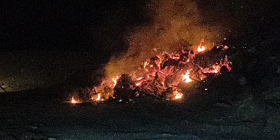 İnegöl’de Çöplük Alanda Yangın