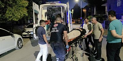 İnegöl’de Çukur Kazası: Motosiklet Sürücüsü Yaralandı