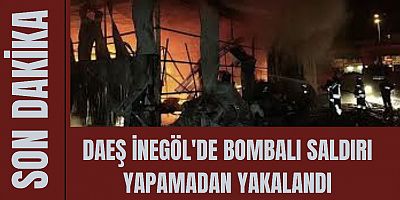 İnegöl'de DAEŞ eylemleri... 