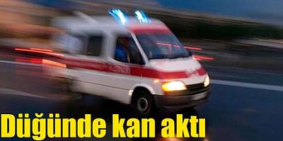 İnegöl'de düğün salonu önünde kan aktı