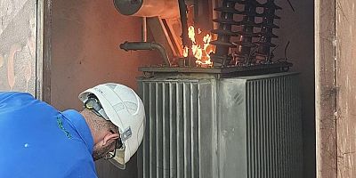 İnegöl’de Elektrik Trafosunda Yangın