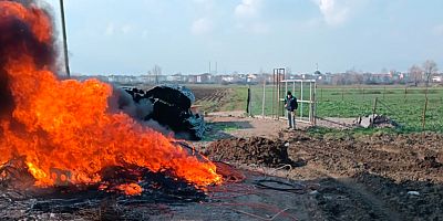 İnegöl’de Fabrika Yangını Sanıldı, Gerçek Çöp Yangını Çıktı