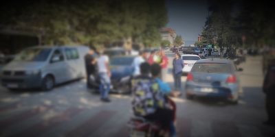 İnegöl'de feci kaza kamerada